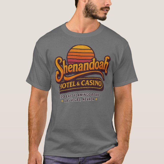 Shenandoah Hotel & Casino T Shirt (Framsida)