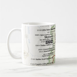 Shenandoah kartamugg kaffemugg