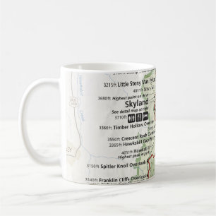 Shenandoah kartamugg kaffemugg