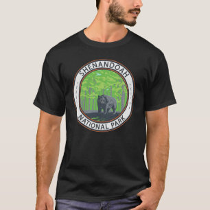 Shenandoah National Park Black Bear Circle T Shirt