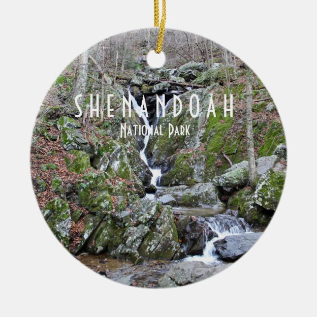 Shenandoah National Park Ceramic Ornament (Framsidan)
