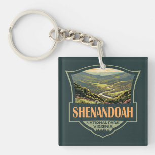 Shenandoah National Park Illustration Travel Retro