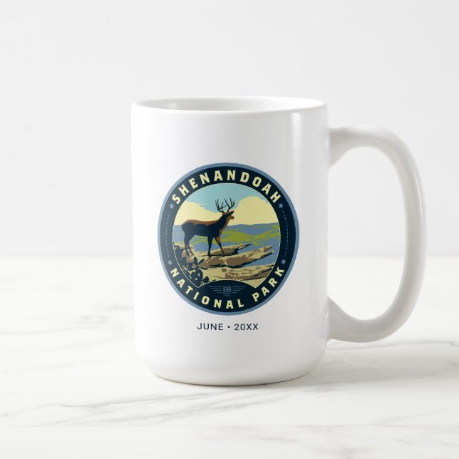 Shenandoah National Park Kaffemugg (Höger)