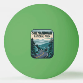 Shenandoah National Park Landscape Pingisboll