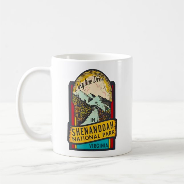 Shenandoah National Park Mugg (Vänster)