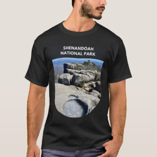 Shenandoah National Park Old Rag Hiking Trail T Shirt
