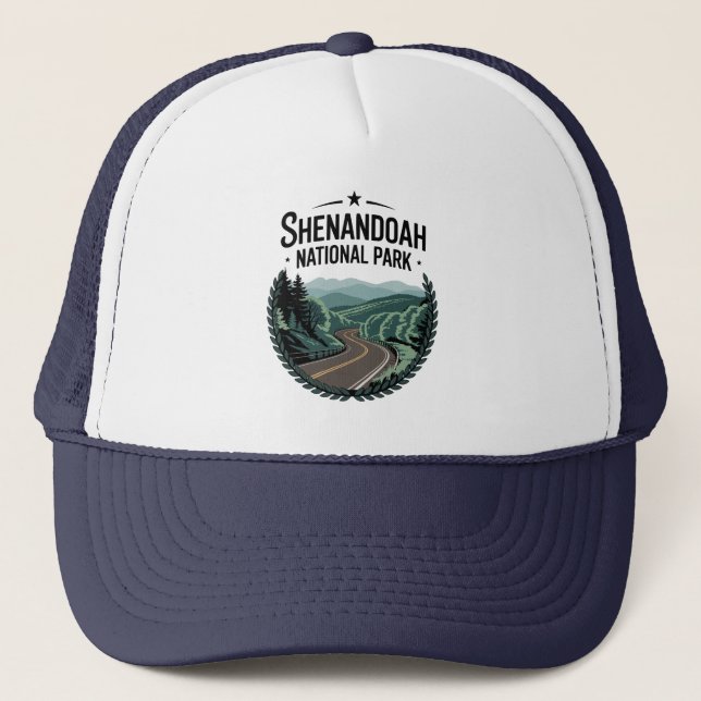 Shenandoah National Park Skyline Drive View Design Keps (Framsida)
