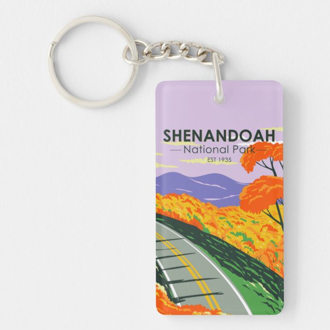 Shenandoah National Park Skyline Drive Virginia (Framsidan)