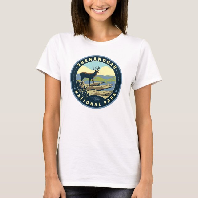 Shenandoah National Park T Shirt (Framsida)