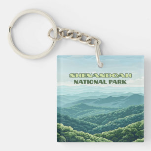 Shenandoah National Park Virginia Blue Ridge Retro