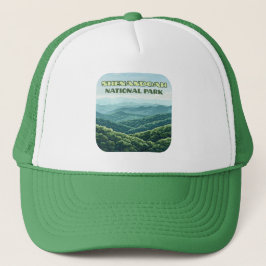 Shenandoah National Park Virginia Blue Ridge Retro Keps