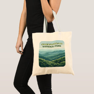 Shenandoah National Park Virginia Blue Ridge Retro Tygkasse