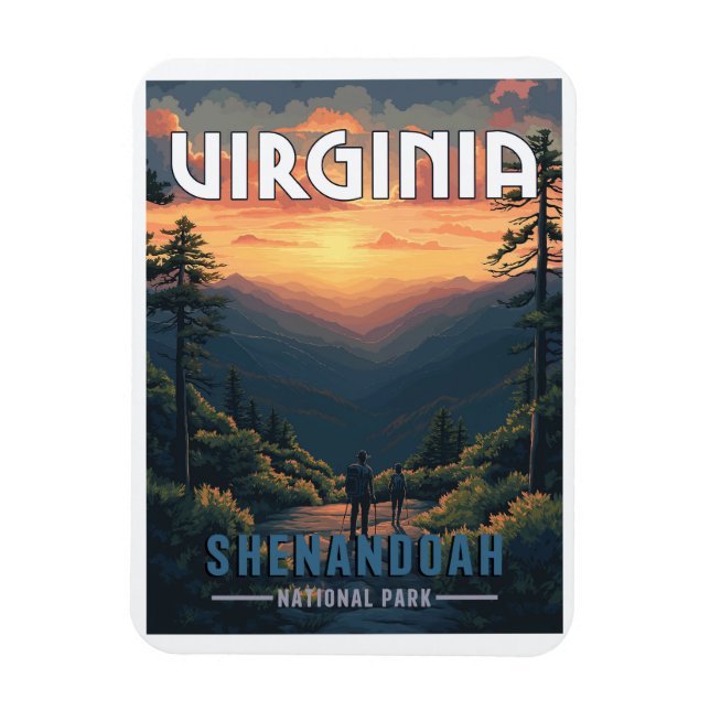 Shenandoah National Park, Virginia Magnet (Vertikal)