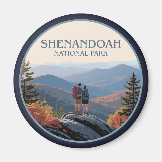 Shenandoah National Park Virginia Magnet (Framsidan)