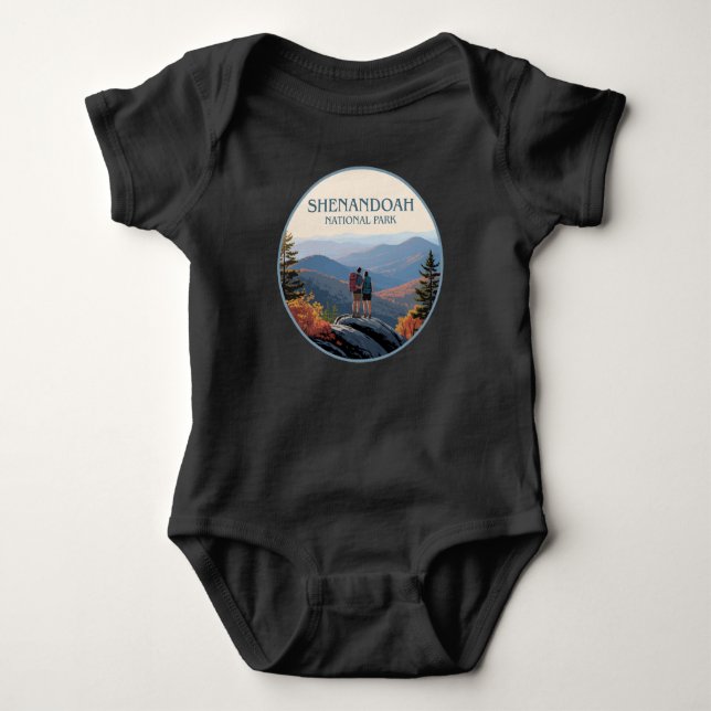 Shenandoah National Park Virginia T Shirt (Framsida)