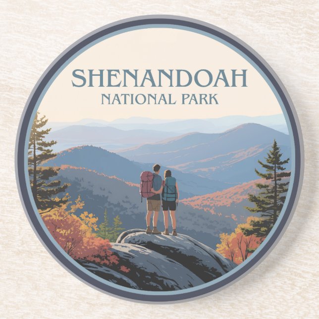 Shenandoah National Park Virginia Underlägg (Framsidan)