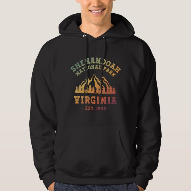Shenandoah National Park Virginia USA Hoodie (Framsida)