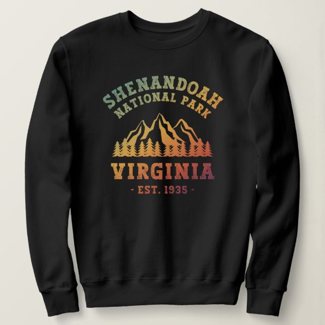 Shenandoah National Park Virginia USA T Shirt (Design framsida)