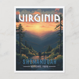 Shenandoah National Park, Virginia Vykort