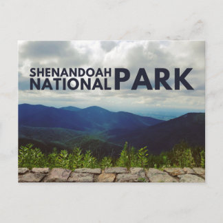 Shenandoah National Park-vykort Vykort