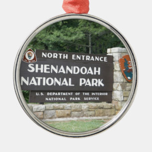 Shenandoah nationalpark julgransprydnad metall