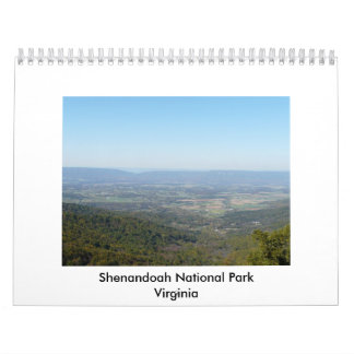 Shenandoah nationalpark kalender