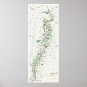 Shenandoah nationalpark poster