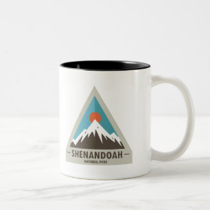 Shenandoah nationalpark Två-Tonad mugg