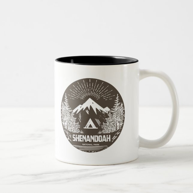 Shenandoah Nationalpark Två-Tonad Mugg (Höger)