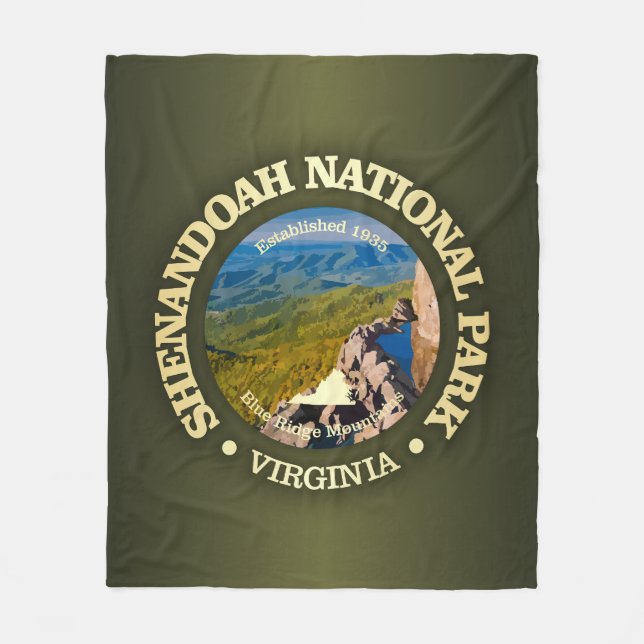 Shenandoah NP2 Fleecefilt (Framsidan)