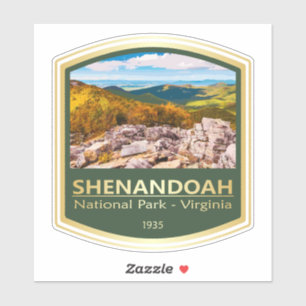 Shenandoah NP (PF1) Klistermärken