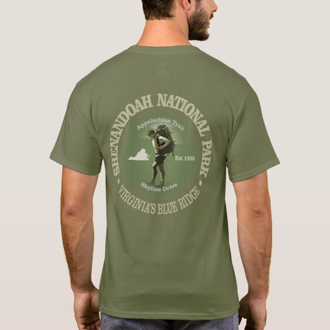 Shenandoah NP Shirts T-shirt (Baksida)