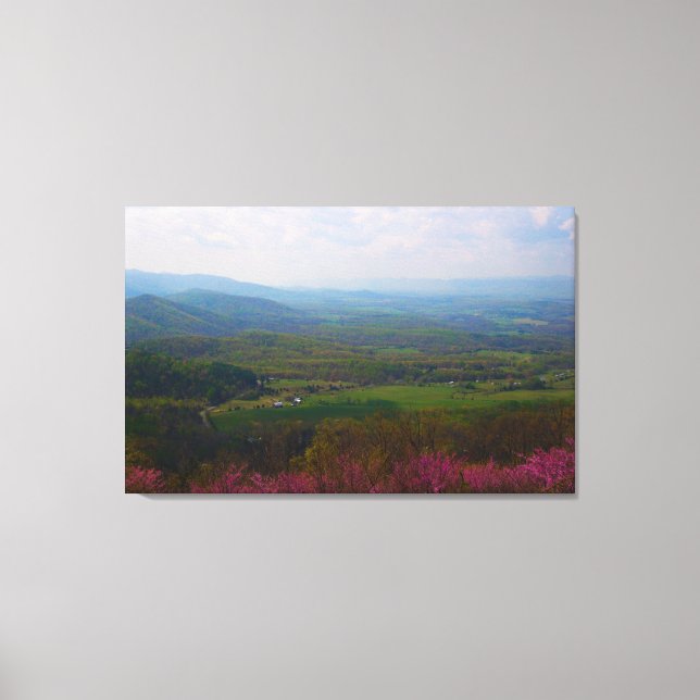Shenandoah River Valley Canvas (Framsida)