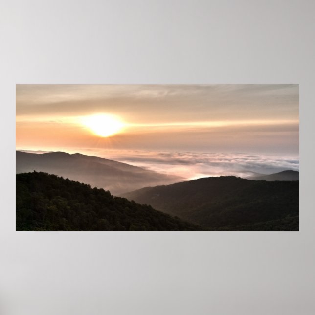 Shenandoah Sunrise Poster (Framsidan)