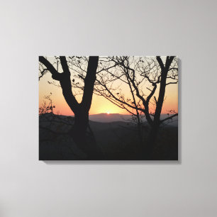 Shenandoah Sunset National Park Landscape Canvastryck