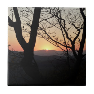 Shenandoah Sunset National Park Landscape Kakelplatta