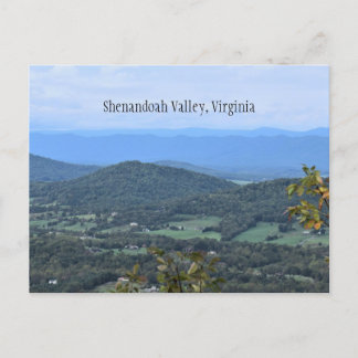 Shenandoah Valley Postcard Vykort