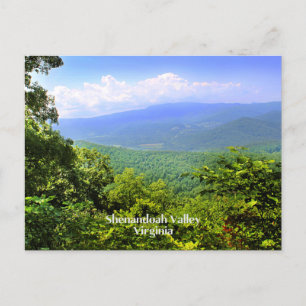 Shenandoah Valley, Virginia Vykort