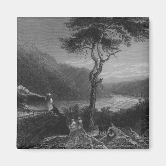 Shenandoahs dal, från Jefferson Magnet (Framsidan)