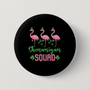 Shenanigan Squad Flamingo Leprechaun St Patricks d Knapp