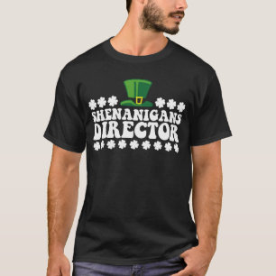 Shenanigans Chef Groovy St Patrick's Day Irländska T Shirt
