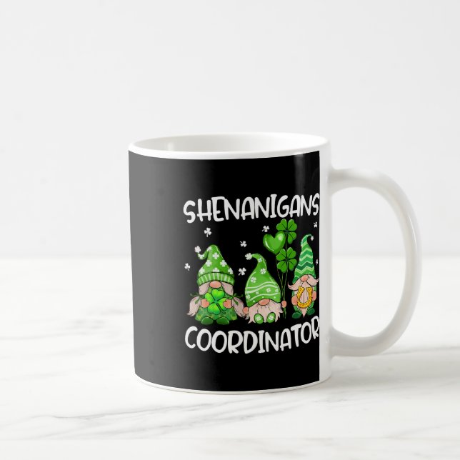 Shenanigans Coordinator Cute Gnomes Teacher St Pa Kaffemugg (Höger)