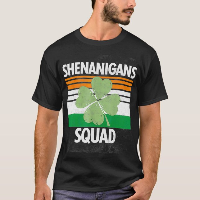 Shenanigans Coordinator Funny St patricks day Teac T Shirt (Framsida)