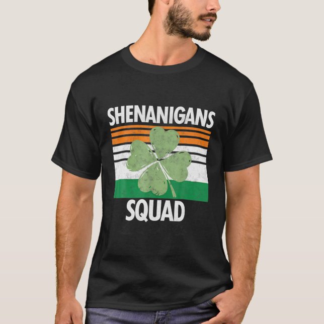 Shenanigans Coordinator Funny St patricks day Teac T Shirt (Framsida)