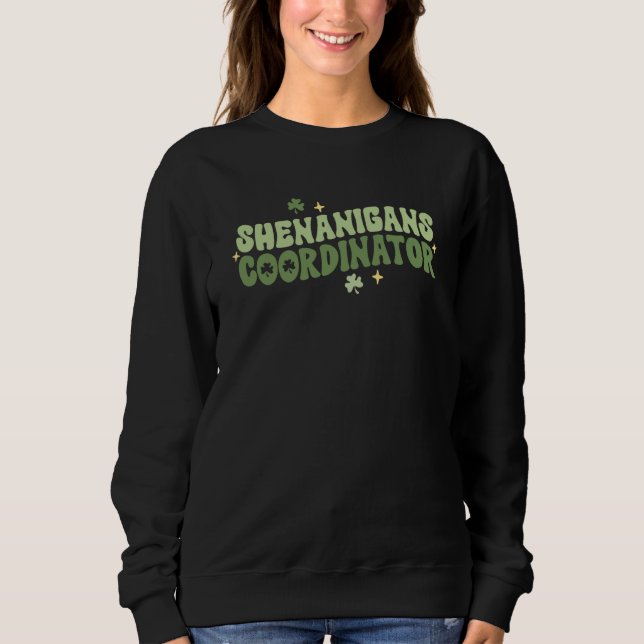 Shenanigans Coordinator Kindergarten Teacher St Pa T Shirt (Framsida)