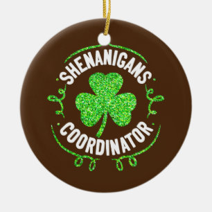 Shenanigans Coordinator Matching Teacher St Julgransprydnad Keramik