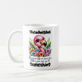 Shenanigans Flamingo Mugg