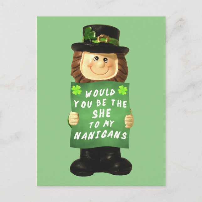 Shenanigans Helg Vykort (Framsida)