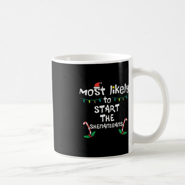 Shenanigans jul-Julafton Famil Kaffemugg (Höger)