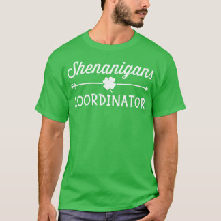 Shenanigans koordinator med schamprock St Pat T Shirt